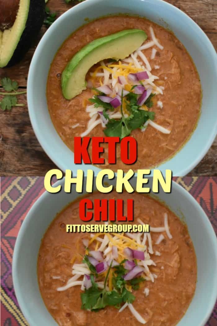 Keto Chicken Chili (Slow Cooker) · Fittoserve Group