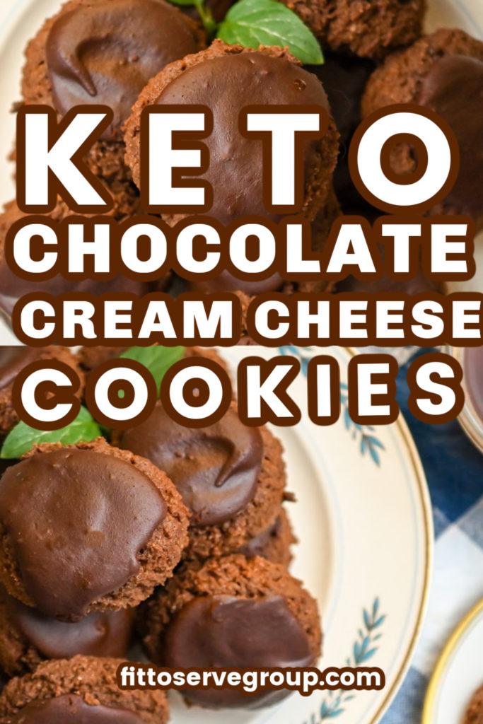 Best keto chocolate cream cheese cookies