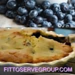 Keto Blueberry Pie