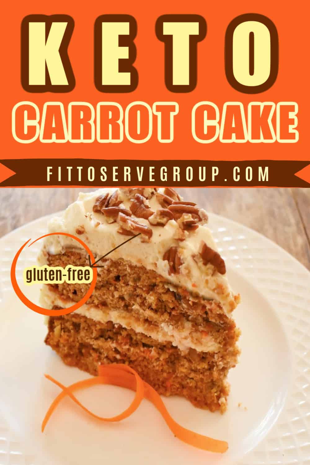 Best Keto Carrot Cake, Gluten-Free