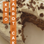 Keto carrot cake