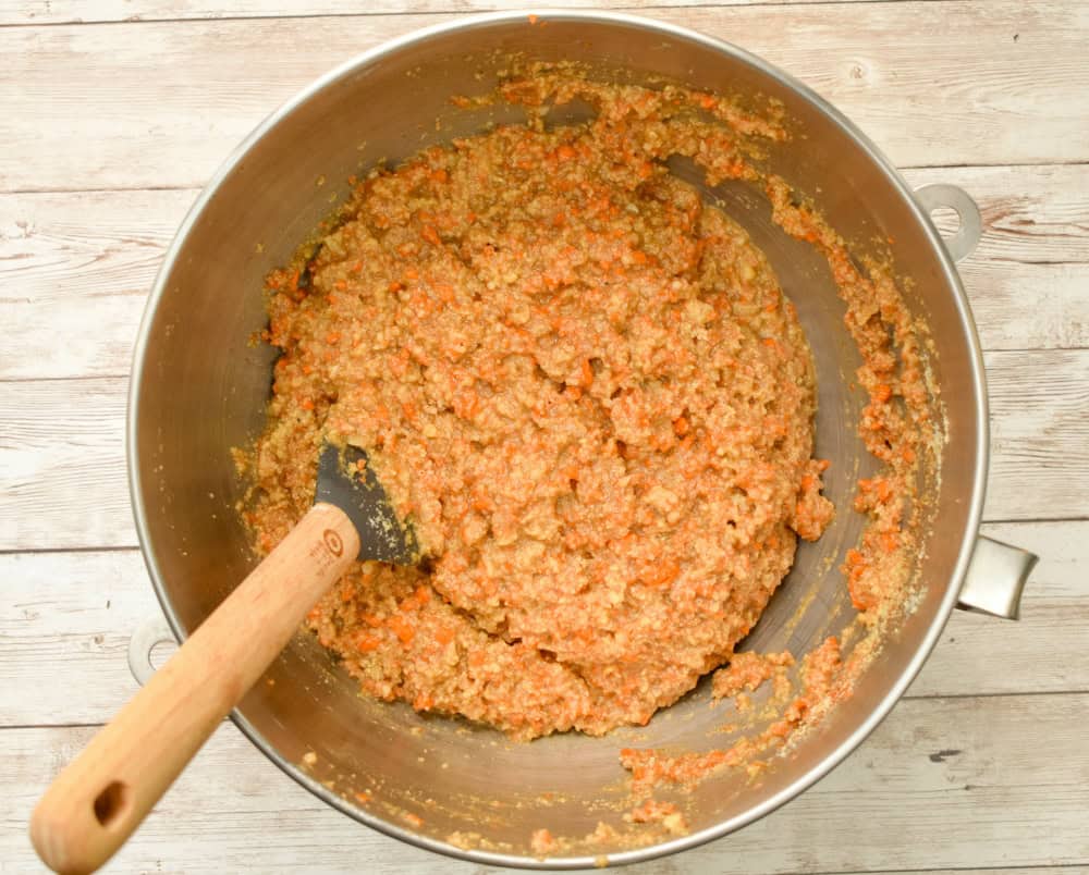keto carrot cake batter