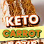 Low carb carrot cake