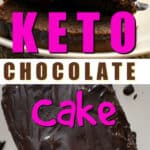 Keto Cream cheese chocolate cake