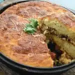 keto chicken chili cornbread casserole