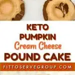 This keto pumpkin cream cheese pound cake is packed pumpkin spice flavors yet void of high carbs. It's the keto pumpkin cake to enjoy all pumpkin season long. |keto pumpkin pound cake| keto cream cheese pumpkin pound cake |low carb pumpkin pound cake |sugar-free pumpkin cake