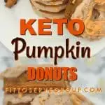 These Keto Pumpkin Cream Cheese Donuts are a pumpkin season delight. Packed with the flavors of Fall they are sure to be a hit. They are grain-free, gluten-free, sugar-free and keto-friendly.