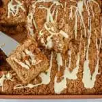 keto pumpkin streusel coffee cake