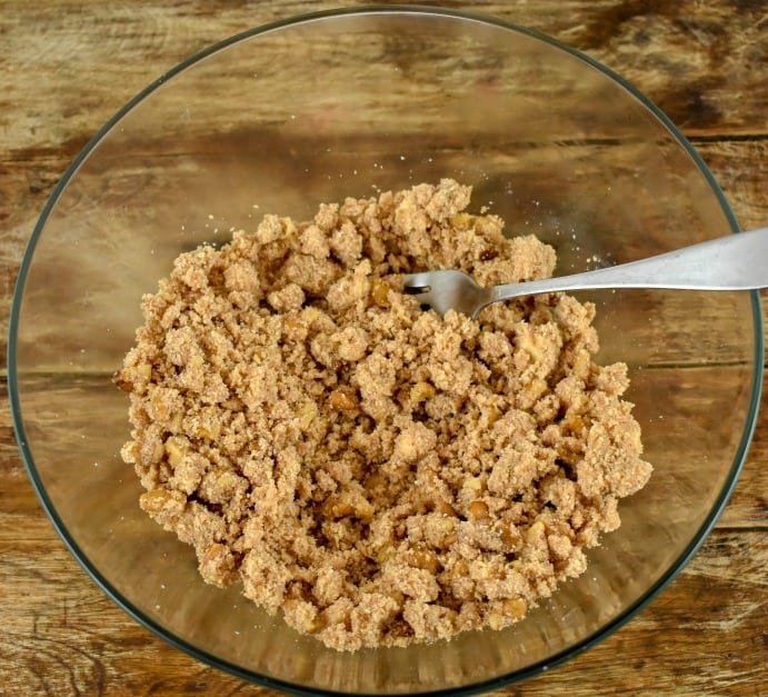 keto streusel crumb topping