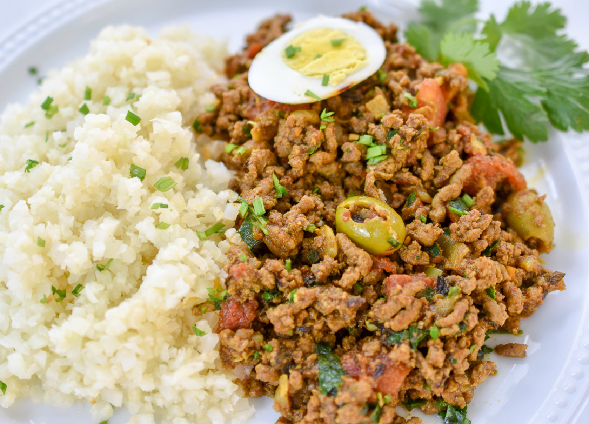 Keto Cuban Picadillo