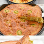 Keto Jalapeño Cheddar Bacon Cornbread