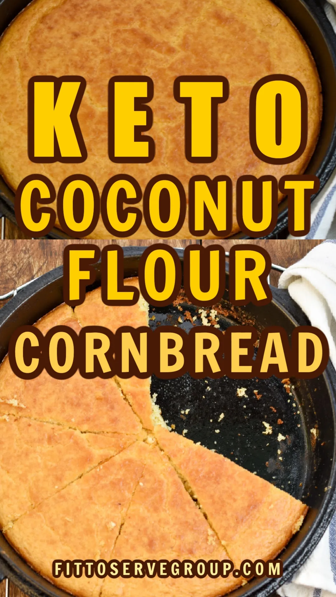 Keto Coconut Flour Cornbread · Fittoserve Group