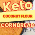 coconut flour cornbread