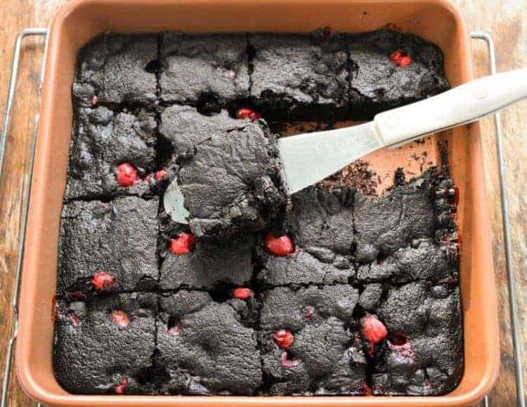 Keto Cranberry Brownies