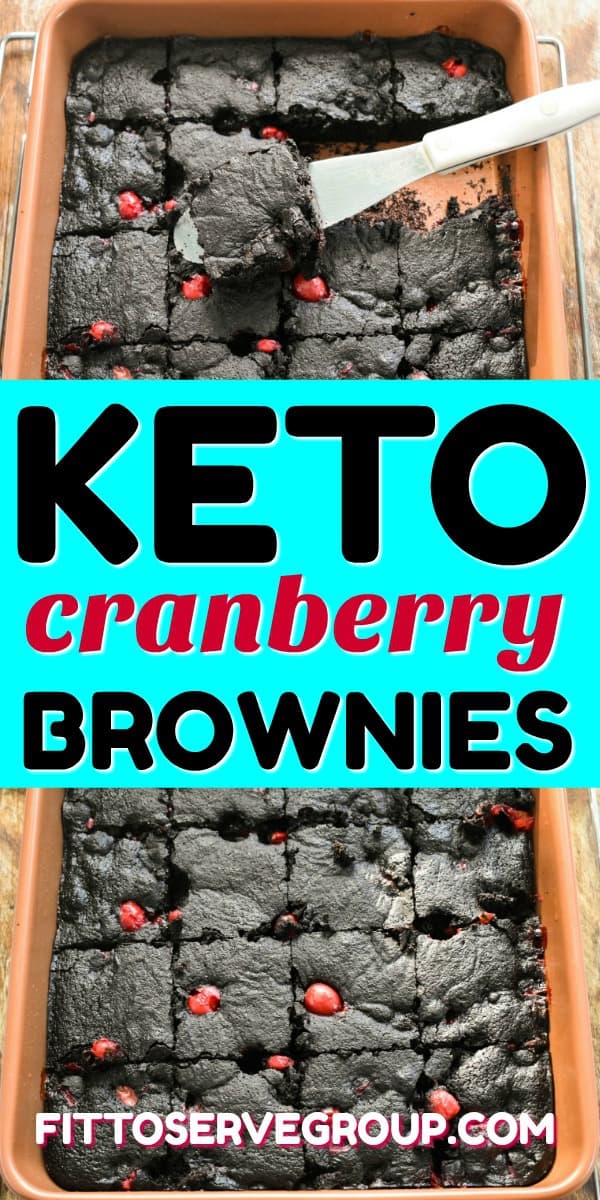 Keto Cranberry Brownies