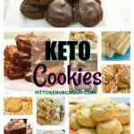 This complete collection of Keto Cookies has something for everyone. Because who doesn’t love a good cookie? I’ve made countless cookie recipes but these aren’t just any cookies, they are both delicious and keto. They are perfect for anyone who wants to enjoy a cookie but it needs to be low in carbs, sugar-free, and keto-friendly. keto cookies|low carb cookies|keto brownies| low carb brownies| keto cookie bars| low carb cookie bars