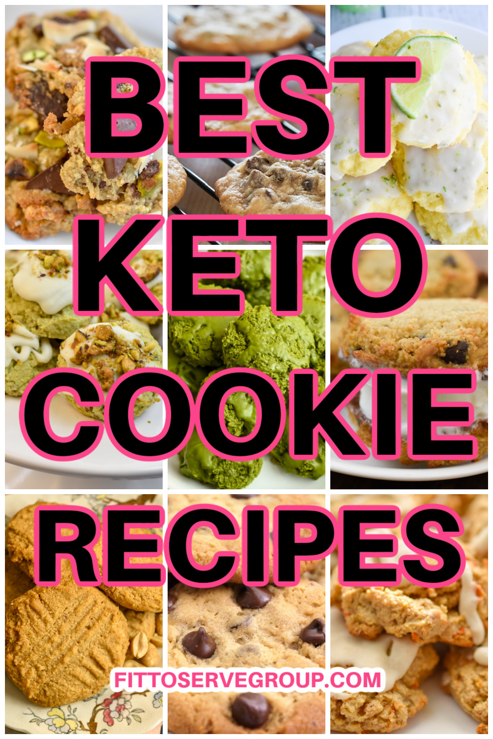 Ultimate Keto Cookies Pinterest pin