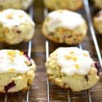 keto cranberry orange cookies