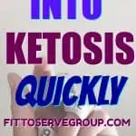 Get into ketosis quickly