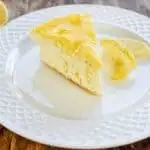 Keto Lemon Curd Cheesecake