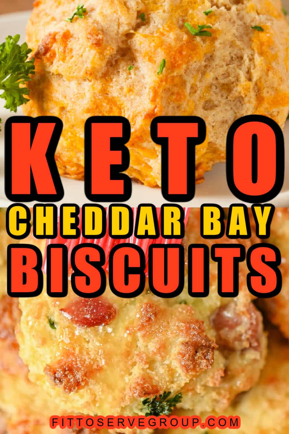 Keto Cheddar Bay Biscuits