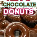 Rich Keto Chocolate Donuts