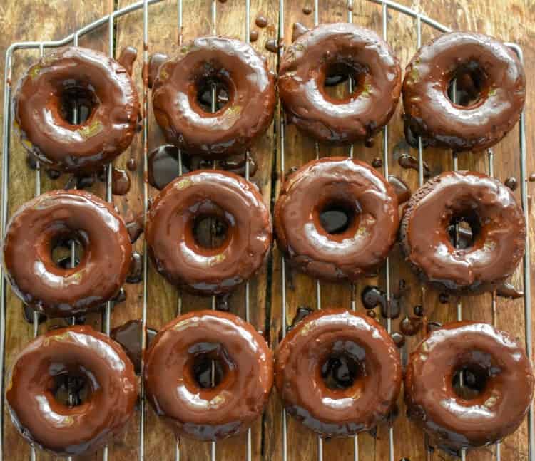 Keto Hershey's Chocolate Donuts