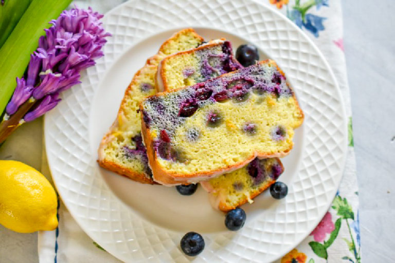 Keto Blueberry Lemon Bread Fittoserve Group