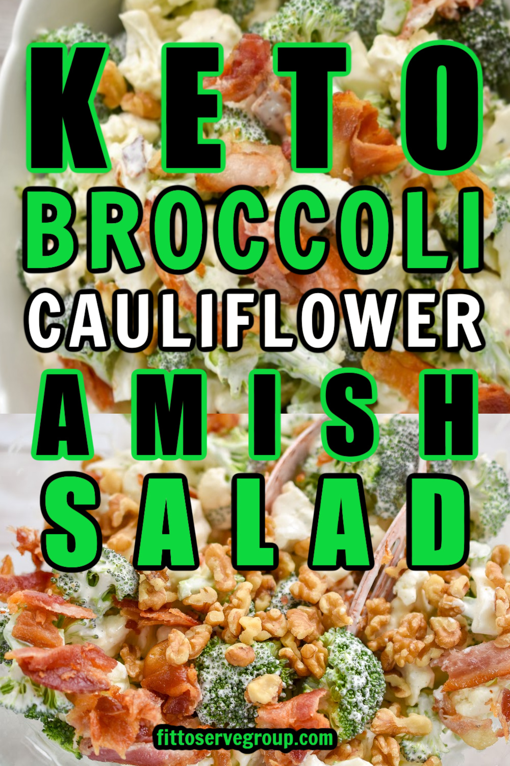 How To Make A Delicious Keto Broccoli Cauliflower Salad