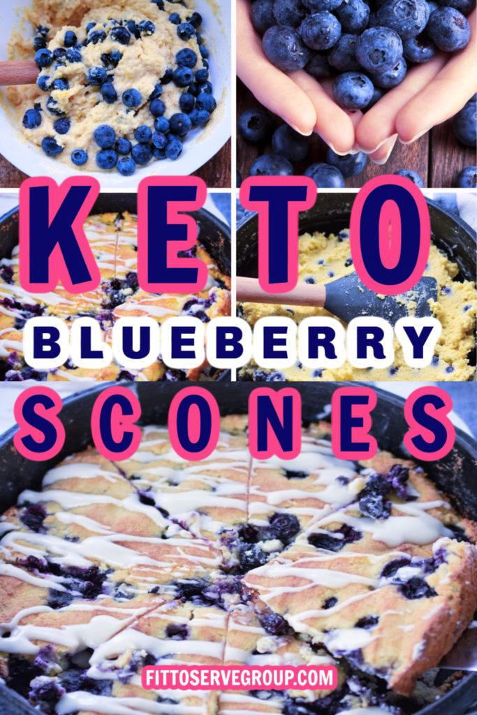 Keto Blueberry Scones