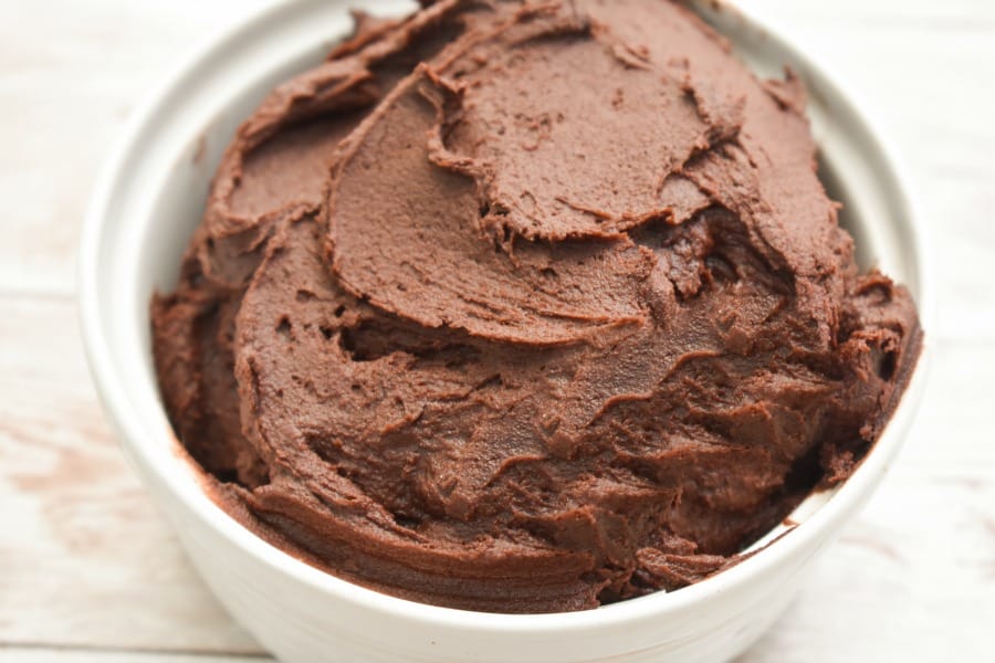 Keto Chocolate buttercream frosting