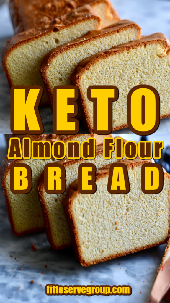 Keto almond flour bread