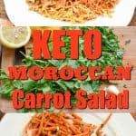 Keto Moroccan Carrot Salad