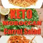 Keto Moroccan Carrot Salad