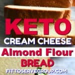 keto cream cheese almond flour bread