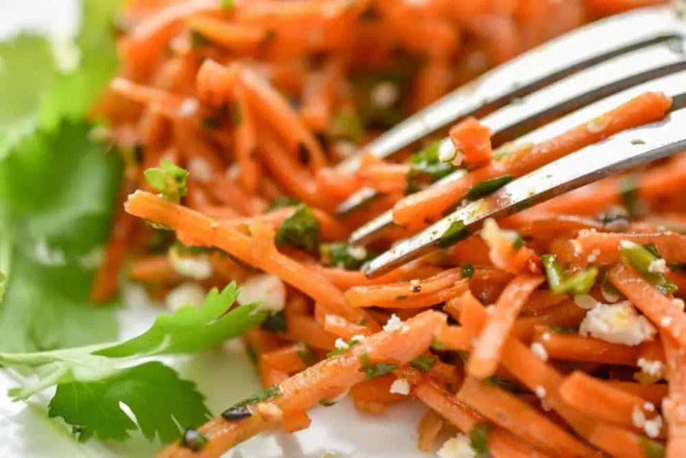 keto Moroccan carrot salad
