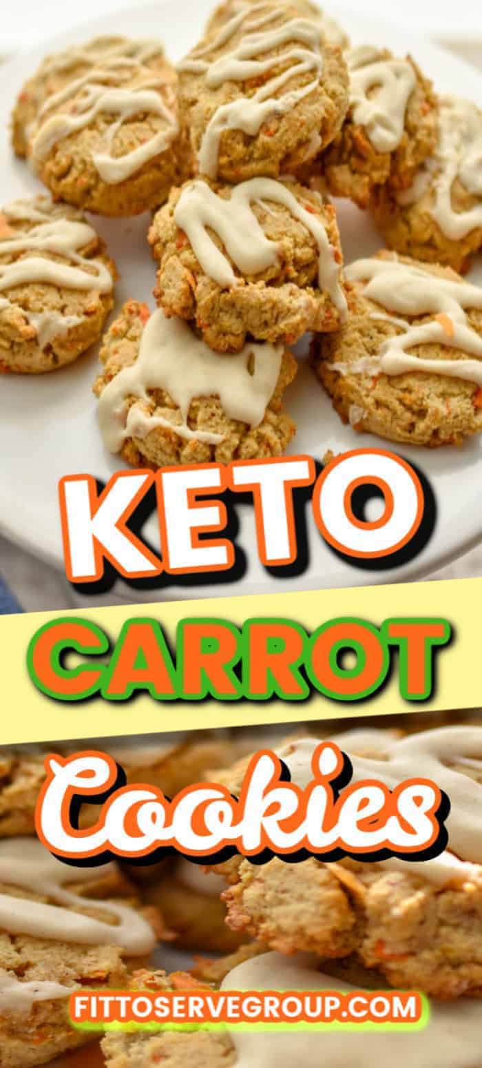 Keto Carrot Cake Cookies · Fittoserve Group