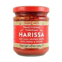 Trader Joe’s Traditional Tunisian Harissa Hot Chili Pepper Paste With Herbs & Spices, 6 oz Jar (Single)