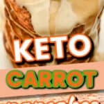 keto carrot pancakes