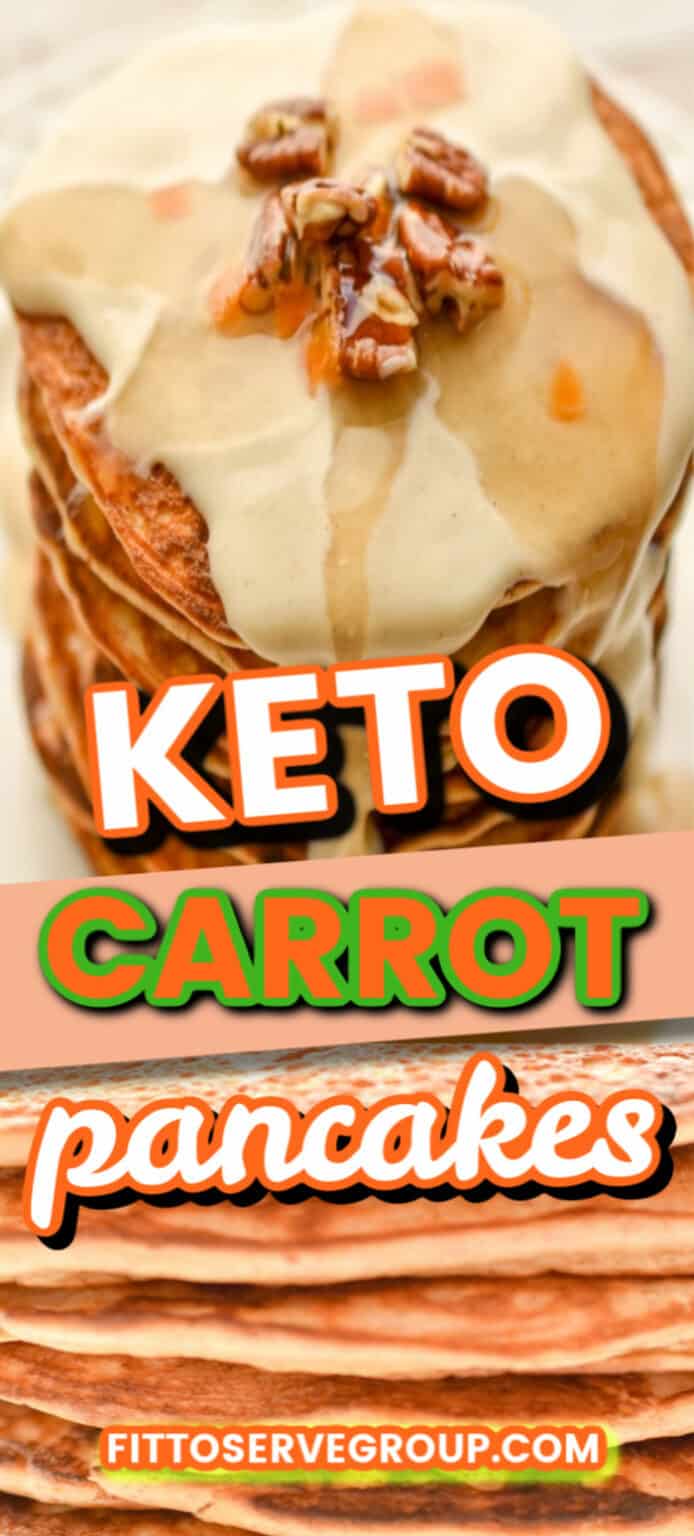 Keto Carrot Pancakes · Fittoserve Group