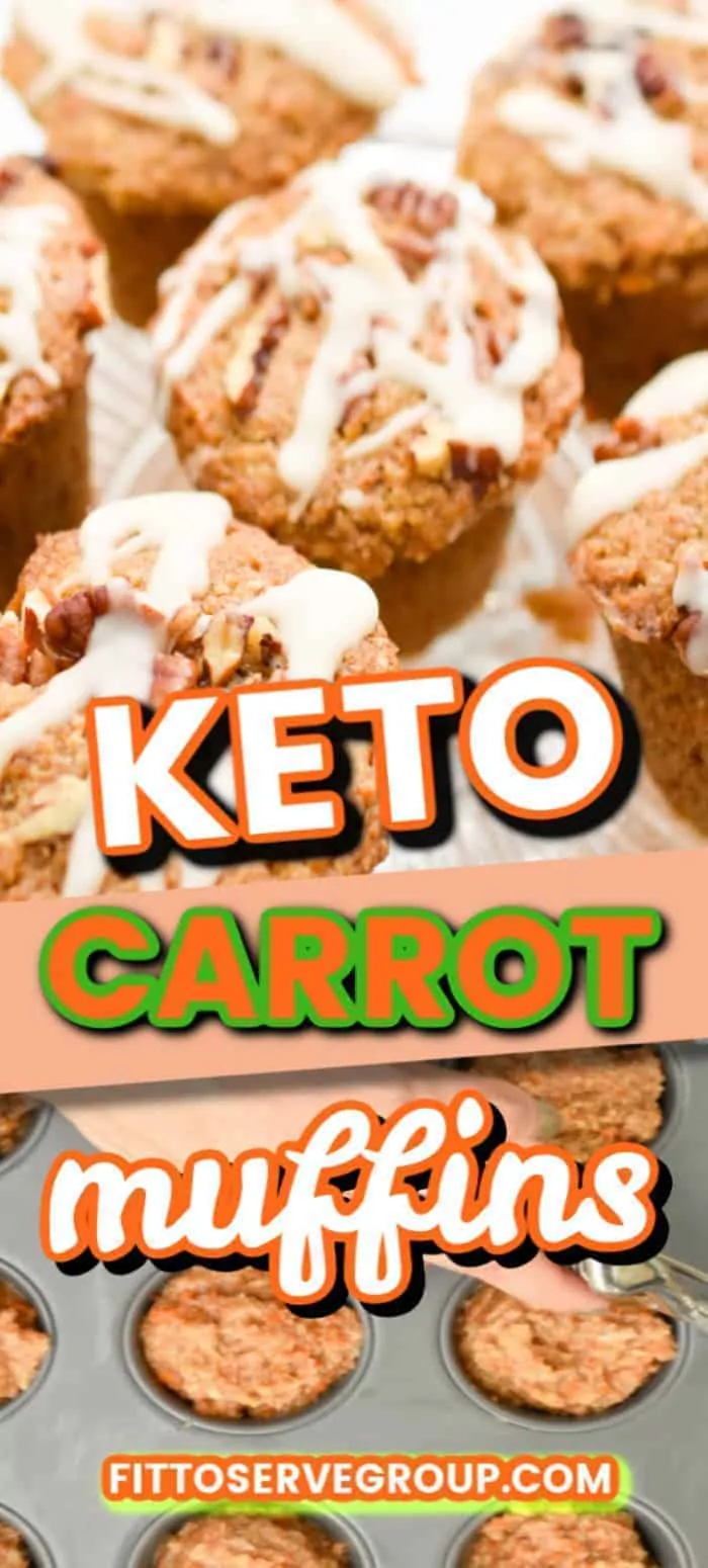 dairy free keto carrot muffins