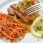 This Keto Citrus Chicken Carrot Salad is a flavoful Moroccan dish that is a low in carbs and keto-friendly. It's a delighful meal!