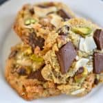 These Keto Trash Cookies are the perfect combination of sweet and salty. Using leftover keto-friendly items allows you to use what's in your pantry for a delicious compost, garbage can cookies minus all the carbs.