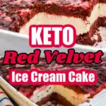 Low carb red velvet cake