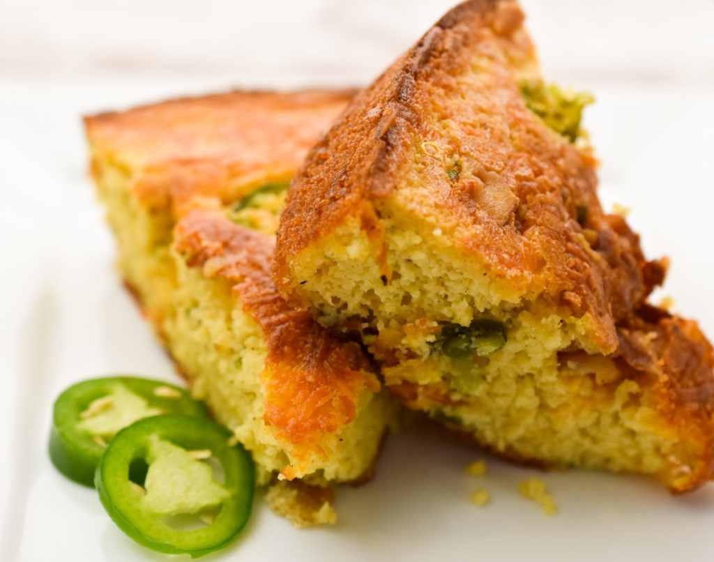 keto jalapeño cornbread