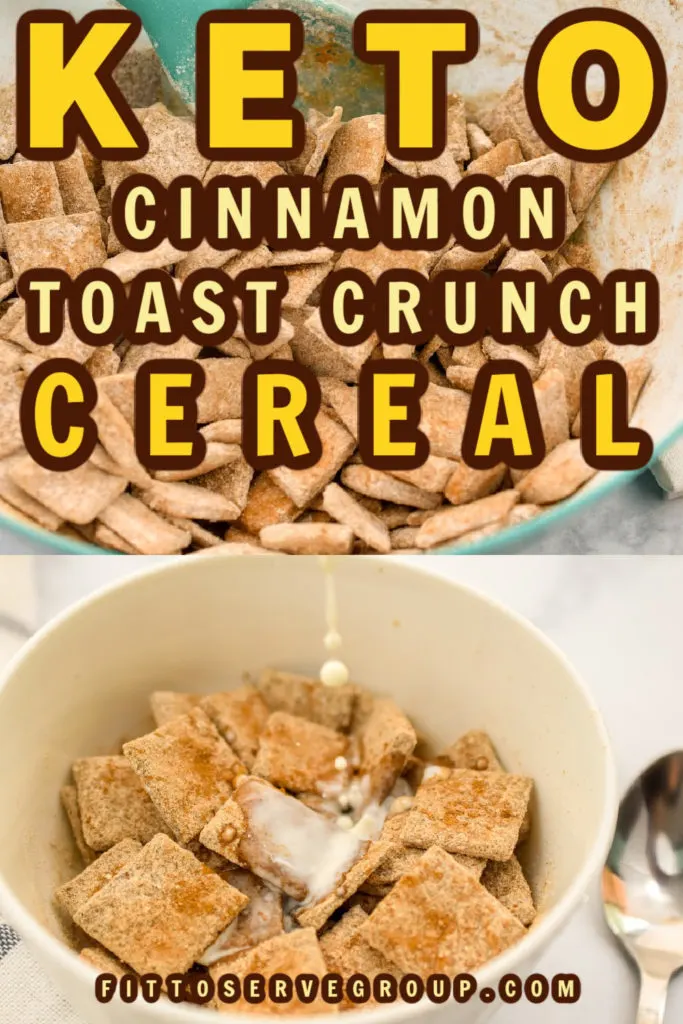 Keto cinnamon toast crunch cereal (gluten-free)