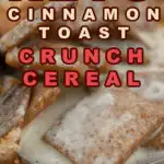 Keto cinnamon toast crunch cereal recipe