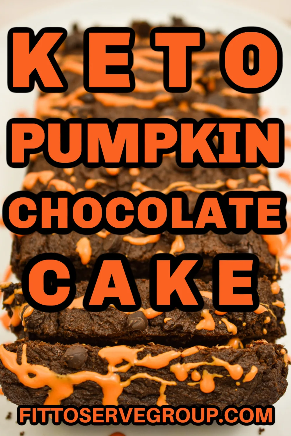 Keto Pumpkin Chocolate Cake