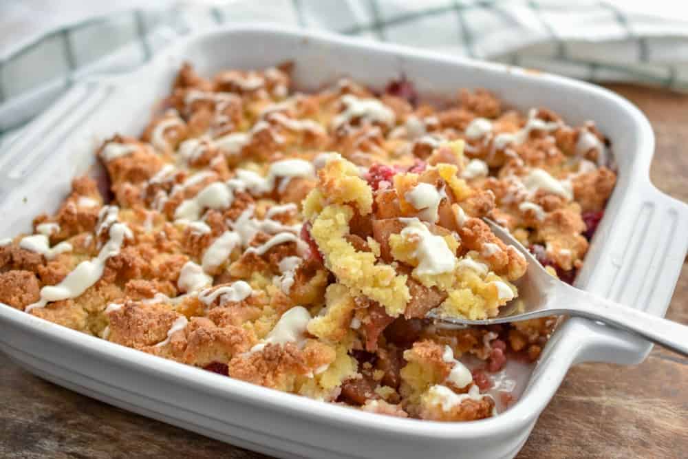 keto apple cranberry cobbler 