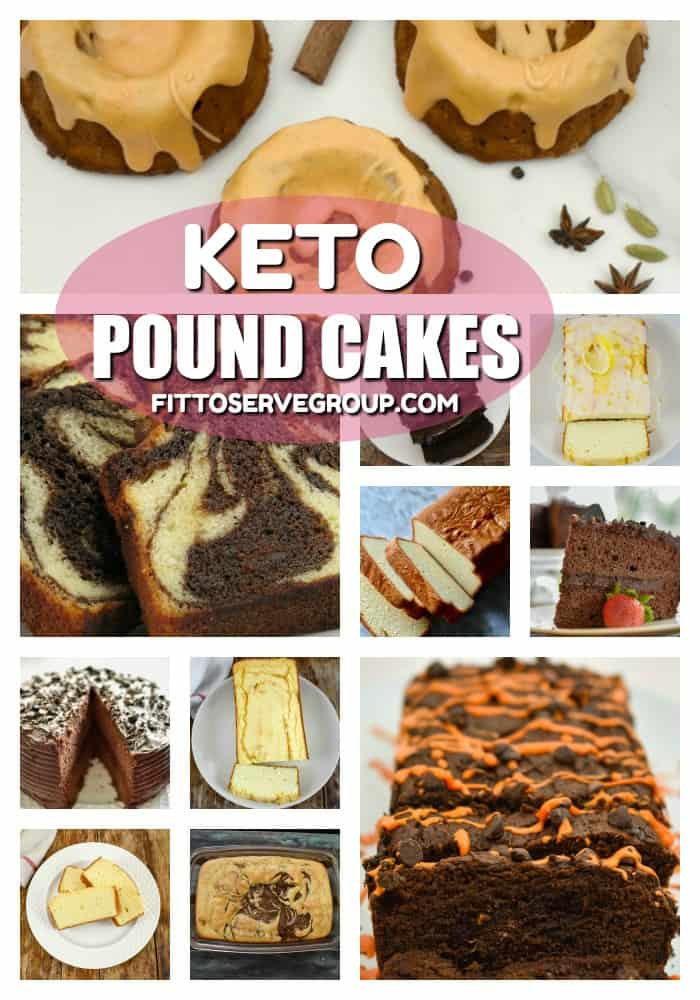 Keto pound cakes